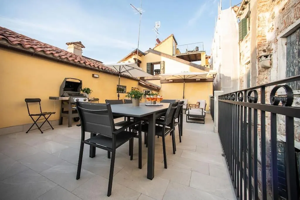 Casa Del Carro 2 Grand Terrace Apartment Venice Italy